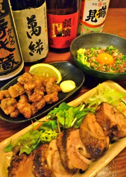 炭火やきとり どっかん。:鳥肉の旨味がギュッと詰まった絶品サイドメニューです!