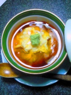 割烹ゆうな:大好評のアツアツ“ゆば蒸し”!