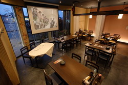 花朝月夕:結婚式の二次会にも大活躍 ☆100インチプロジェクター☆