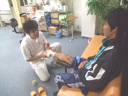 とみおか鍼灸接骨院:あらゆるアスリートに対応。
スポーツにおける相談にも乗ります。