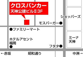 スナック クロスバンカーの地図