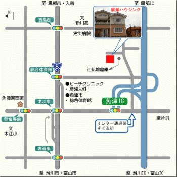 廣瀬ハウジングの地図