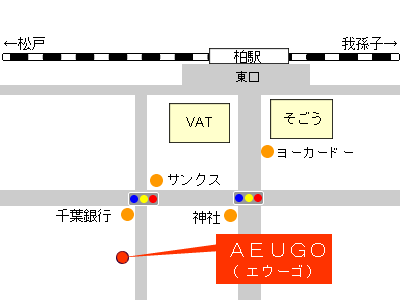 ＡＥＵＧＯ（エウーゴ）の地図