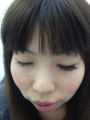 自まつげとエクステの比較☆