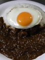ランチ限定！『牛すじカレーライス』