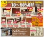 セール　ガンバッテマス！　家具在庫一掃７０～５０％OFF！