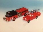 世界の消防自動車ミニカー展