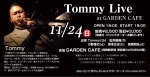 Tommy Live at Garden CAFE
