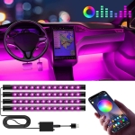 Led Car Foot Light Strip Ambient Lamp With Jeep