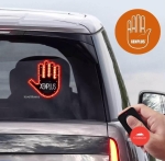 Hilarious Wave And Middle Finger Light For Your Car Top Gadget Gift 2023 Tesla