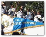 祝！ホークス日本一　2011年福岡ソフトバンク優勝祝賀パレード