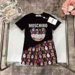 韓国風モスキーノT シャツにはStussyグッチ姉弟装Louis Vuittonベビーキッズ子供服