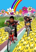 多摩川で「新春50kmサイクリング！」しましょう